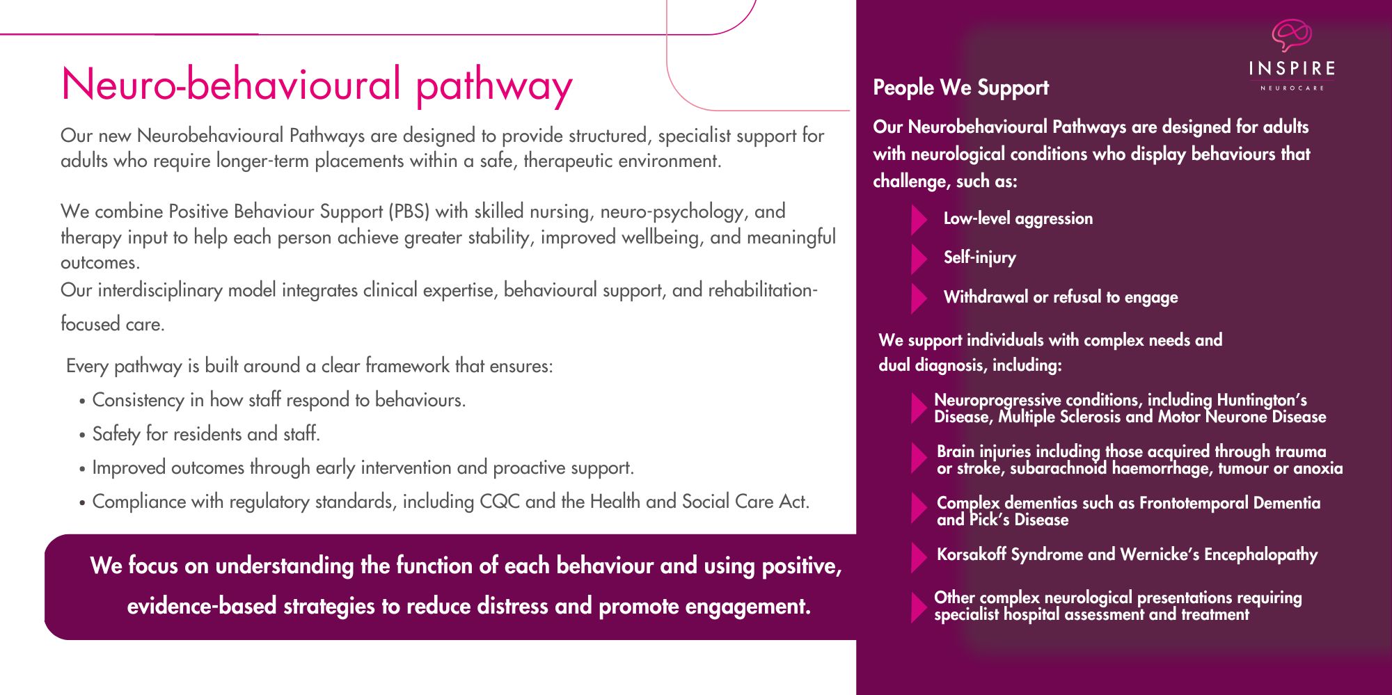 Neuro-behavioural pathway